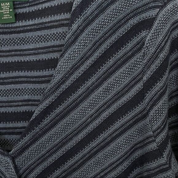 Lauren Ralph Lauren Linen Wrap Top Size M - Picture 4 of 4